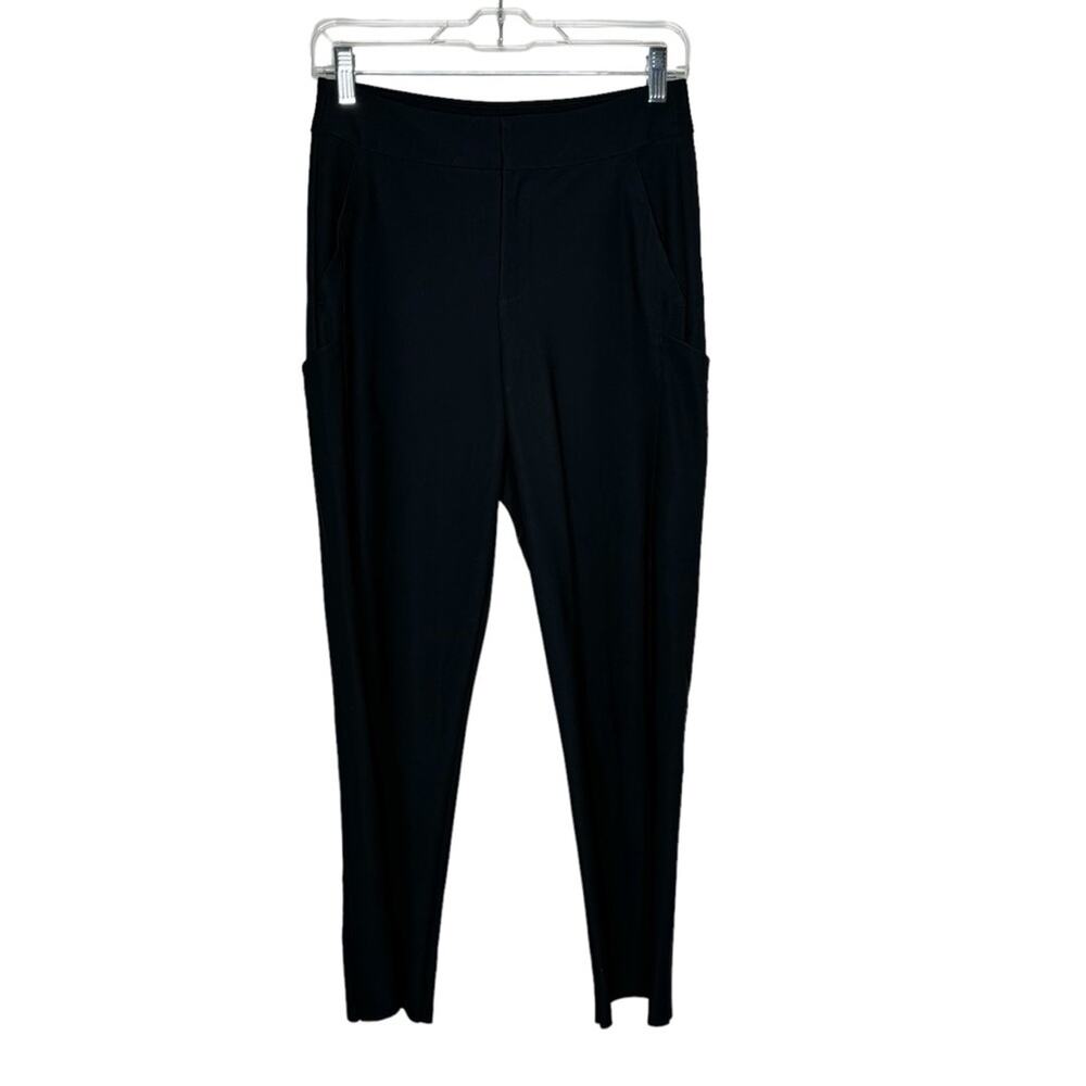 ATHLETA / black stellar straight crop pants / 4